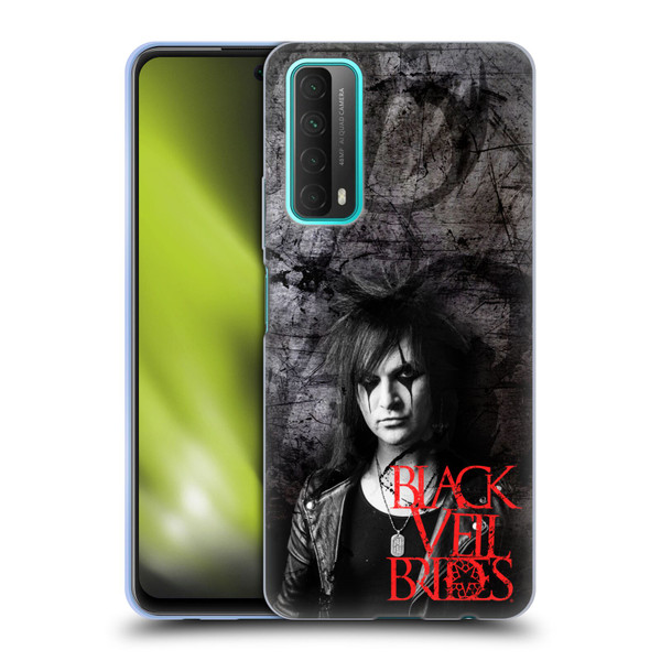 Black Veil Brides Band Members Jinxx Soft Gel Case for Huawei P Smart (2021)