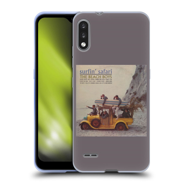 The Beach Boys Album Cover Art Surfin Safari Soft Gel Case for LG K22