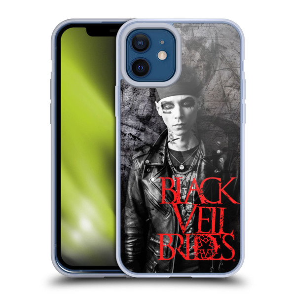 Black Veil Brides Band Members Andy Soft Gel Case for Apple iPhone 12 / iPhone 12 Pro