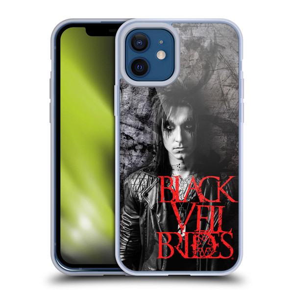 Black Veil Brides Band Members Jake Soft Gel Case for Apple iPhone 12 / iPhone 12 Pro