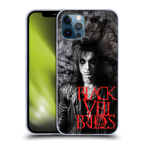 Black Veil Brides Band Members Jake Soft Gel Case for Apple iPhone 12 / iPhone 12 Pro