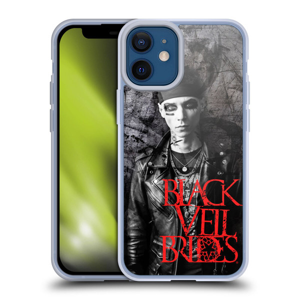 Black Veil Brides Band Members Andy Soft Gel Case for Apple iPhone 12 Mini