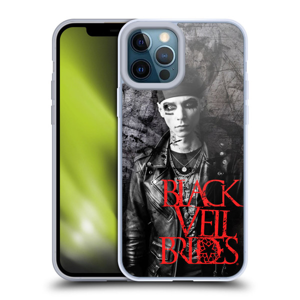 Black Veil Brides Band Members Andy Soft Gel Case for Apple iPhone 12 Pro Max