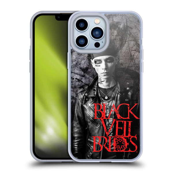Black Veil Brides Band Members Andy Soft Gel Case for Apple iPhone 13 Pro Max