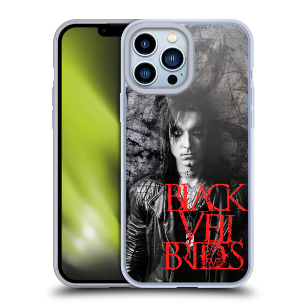 Black Veil Brides Band Members Jake Soft Gel Case for Apple iPhone 13 Pro Max