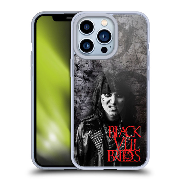 Black Veil Brides Band Members Ashley Soft Gel Case for Apple iPhone 13 Pro