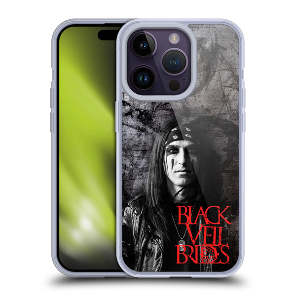 Black Veil Brides Band Members CC Soft Gel Case for Apple iPhone 14 Pro