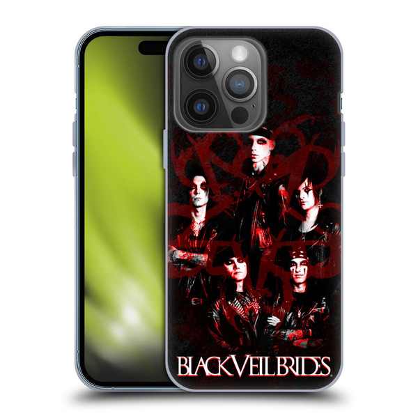 Black Veil Brides Band Members Group Soft Gel Case for Apple iPhone 14 Pro