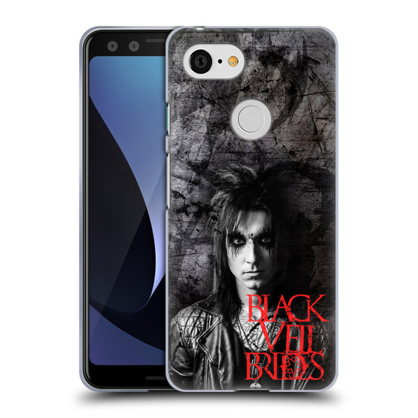 Black Veil Brides Band Members Jake Soft Gel Case for Google Pixel 3