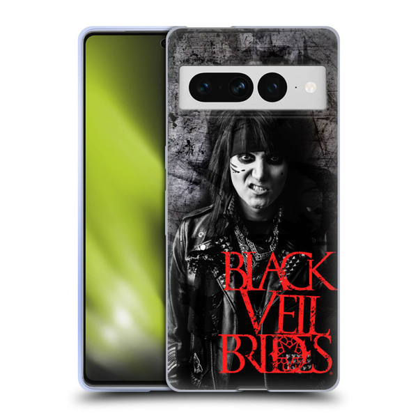 Black Veil Brides Band Members Ashley Soft Gel Case for Google Pixel 7 Pro