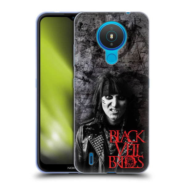 Black Veil Brides Band Members Ashley Soft Gel Case for Nokia 1.4