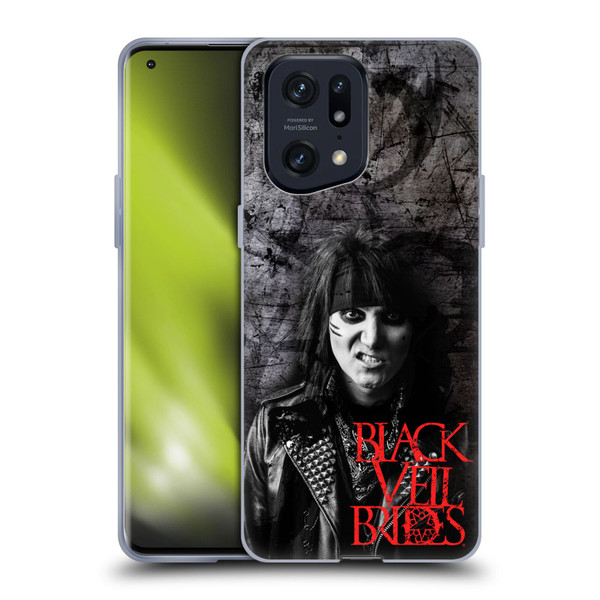 Black Veil Brides Band Members Ashley Soft Gel Case for OPPO Find X5 Pro