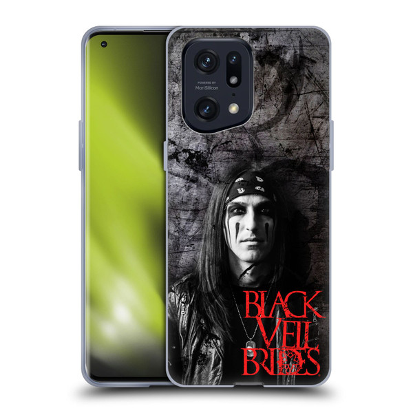 Black Veil Brides Band Members CC Soft Gel Case for OPPO Find X5 Pro