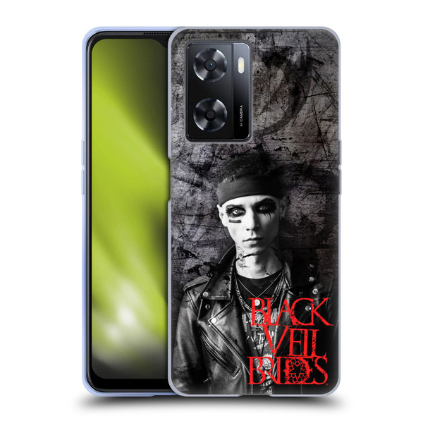 Black Veil Brides Band Members Andy Soft Gel Case for OPPO A57s