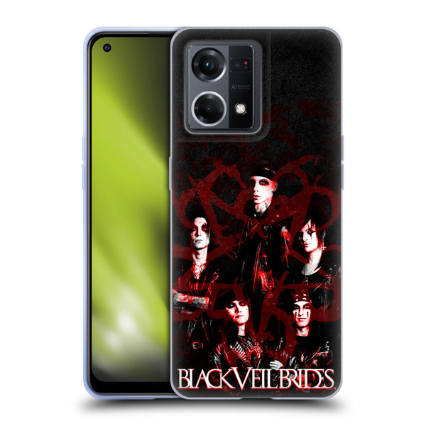 Black Veil Brides Band Members Group Soft Gel Case for OPPO Reno8 4G