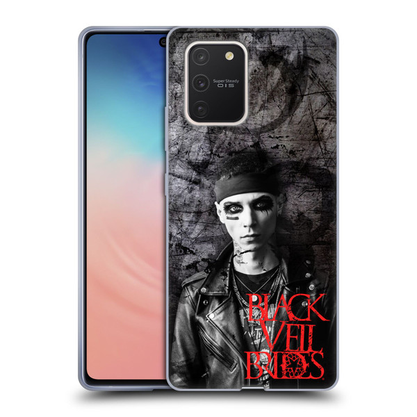 Black Veil Brides Band Members Andy Soft Gel Case for Samsung Galaxy S10 Lite