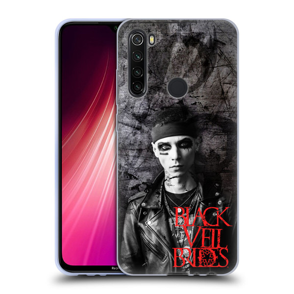 Black Veil Brides Band Members Andy Soft Gel Case for Xiaomi Redmi Note 8T