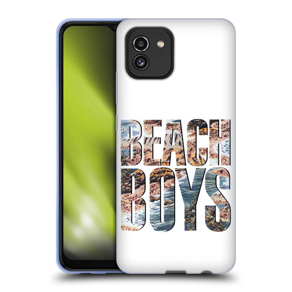 The Beach Boys Album Cover Art 1985 Logo Soft Gel Case for Samsung Galaxy A03 (2021)