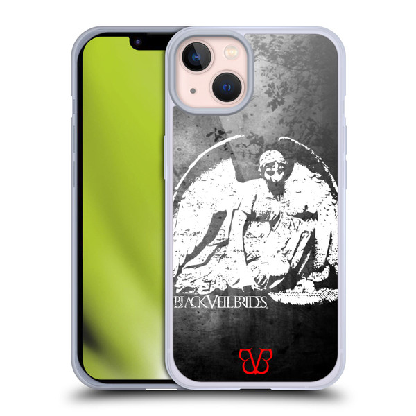Black Veil Brides Band Art Angel Soft Gel Case for Apple iPhone 13