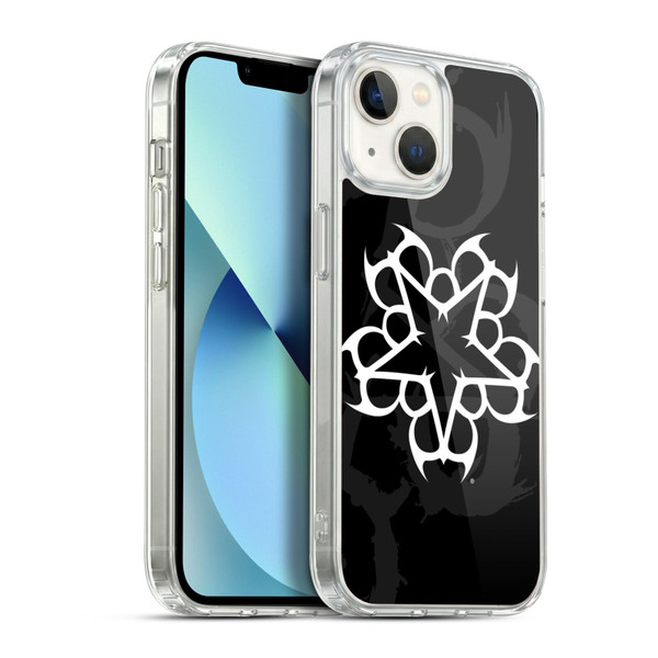 Black Veil Brides Band Art Logo Soft Gel Case for Apple iPhone 13