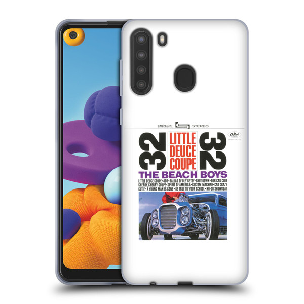 The Beach Boys Album Cover Art Little Deuce Coupe Soft Gel Case for Samsung Galaxy A21 (2020)