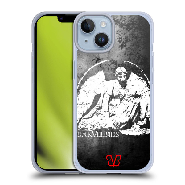 Black Veil Brides Band Art Angel Soft Gel Case for Apple iPhone 14
