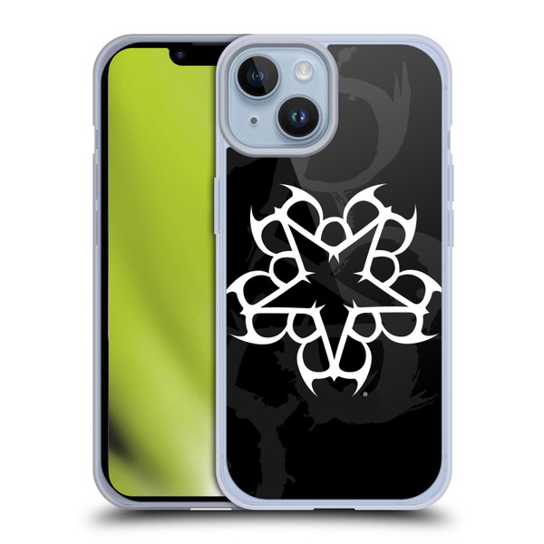 Black Veil Brides Band Art Logo Soft Gel Case for Apple iPhone 14