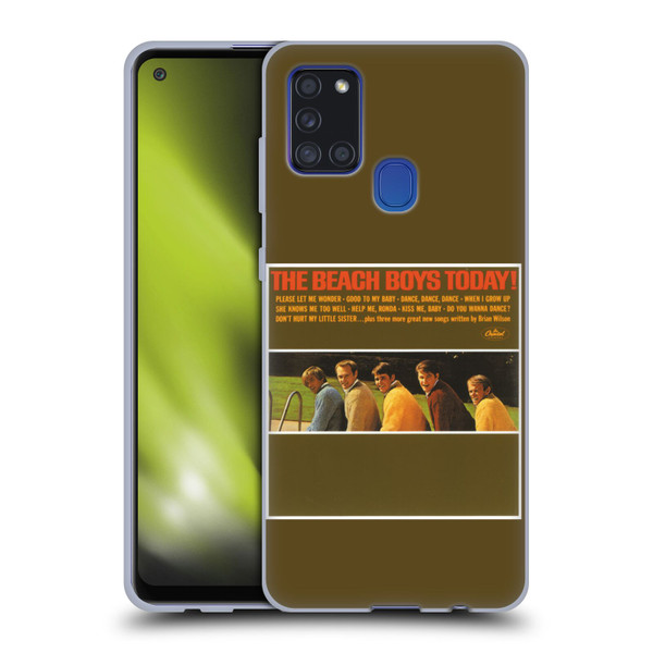 The Beach Boys Album Cover Art Today Soft Gel Case for Samsung Galaxy A21s (2020)