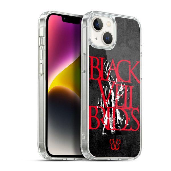 Black Veil Brides Band Art Zombie Hands Soft Gel Case for Apple iPhone 14 Plus & MagSafe