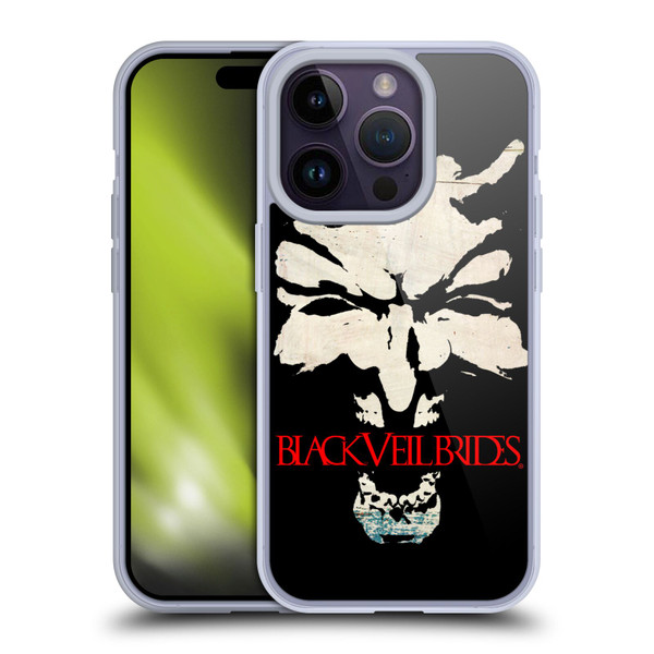 Black Veil Brides Band Art Devil Art Soft Gel Case for Apple iPhone 14 Pro