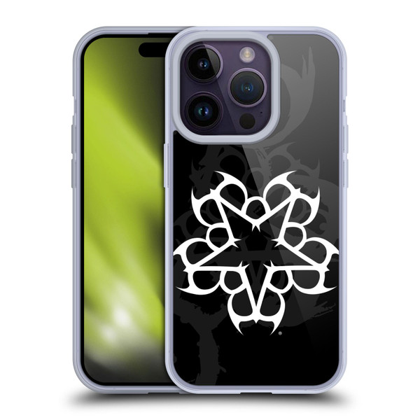 Black Veil Brides Band Art Logo Soft Gel Case for Apple iPhone 14 Pro