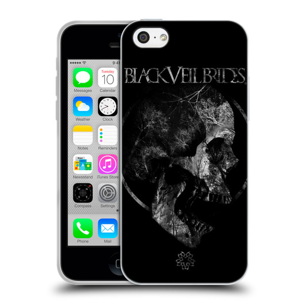 Black Veil Brides Band Art Roots Soft Gel Case for Apple iPhone 5c