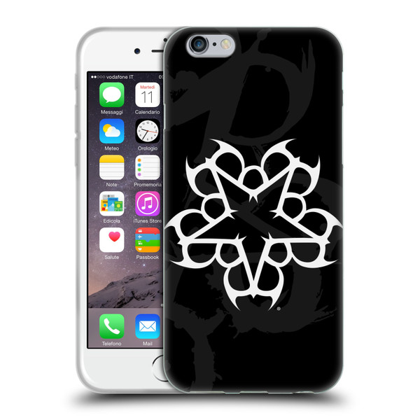 Black Veil Brides Band Art Logo Soft Gel Case for Apple iPhone 6 / iPhone 6s