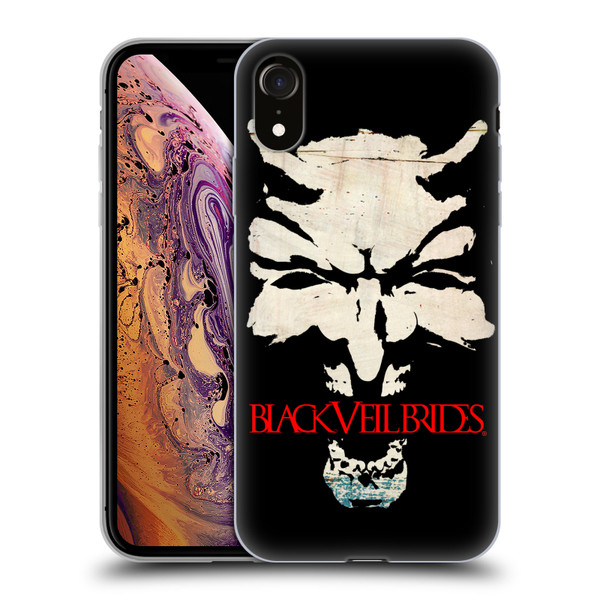 Black Veil Brides Band Art Devil Art Soft Gel Case for Apple iPhone XR