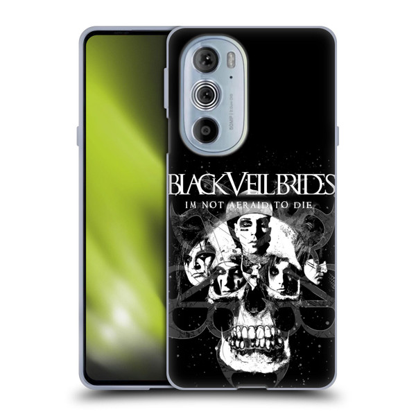 Black Veil Brides Band Art Skull Faces Soft Gel Case for Motorola Edge X30