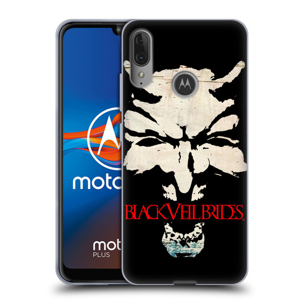 Black Veil Brides Band Art Devil Art Soft Gel Case for Motorola Moto E6 Plus