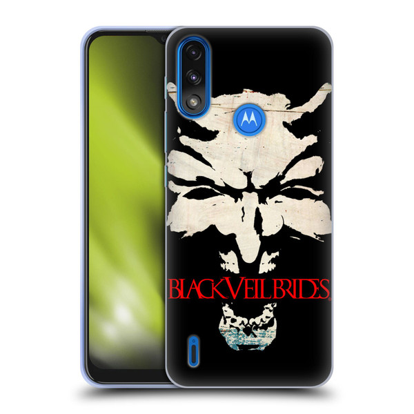 Black Veil Brides Band Art Devil Art Soft Gel Case for Motorola Moto E7 Power / Moto E7i Power