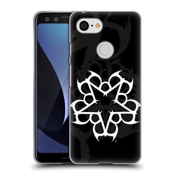 Black Veil Brides Band Art Logo Soft Gel Case for Google Pixel 3