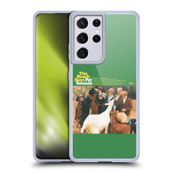 The Beach Boys Album Cover Art Pet Sounds Soft Gel Case for Samsung Galaxy S21 Ultra 5G