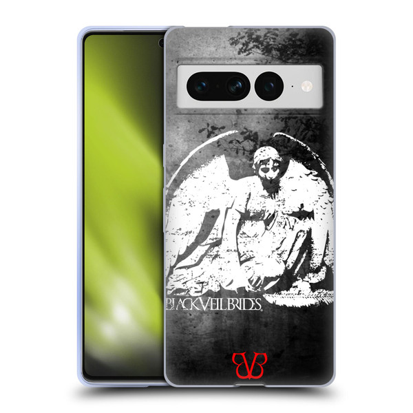 Black Veil Brides Band Art Angel Soft Gel Case for Google Pixel 7 Pro