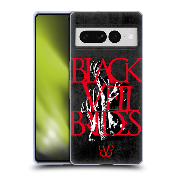Black Veil Brides Band Art Zombie Hands Soft Gel Case for Google Pixel 7 Pro