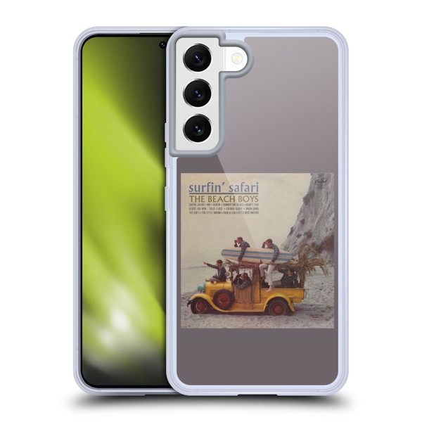 The Beach Boys Album Cover Art Surfin Safari Soft Gel Case for Samsung Galaxy S22 5G