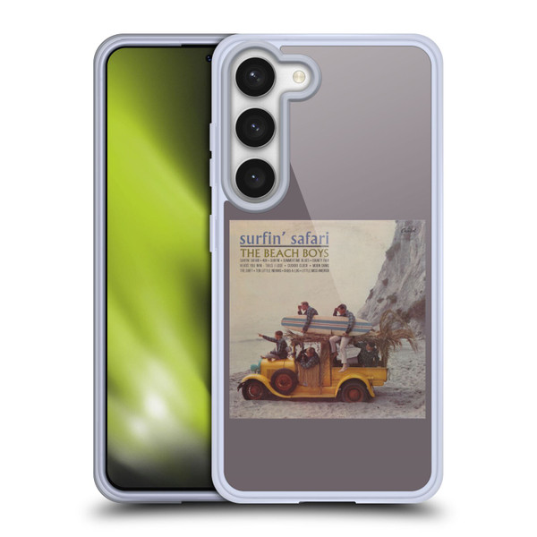 The Beach Boys Album Cover Art Surfin Safari Soft Gel Case for Samsung Galaxy S23 5G