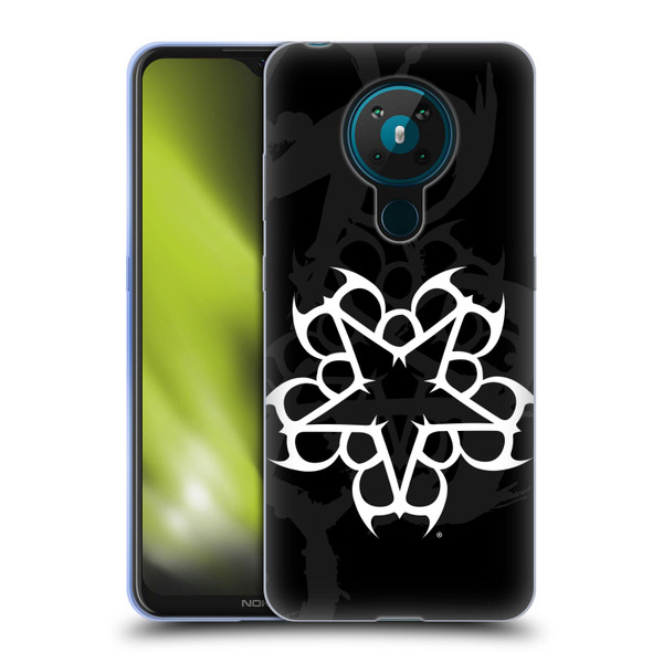 Black Veil Brides Band Art Logo Soft Gel Case for Nokia 5.3