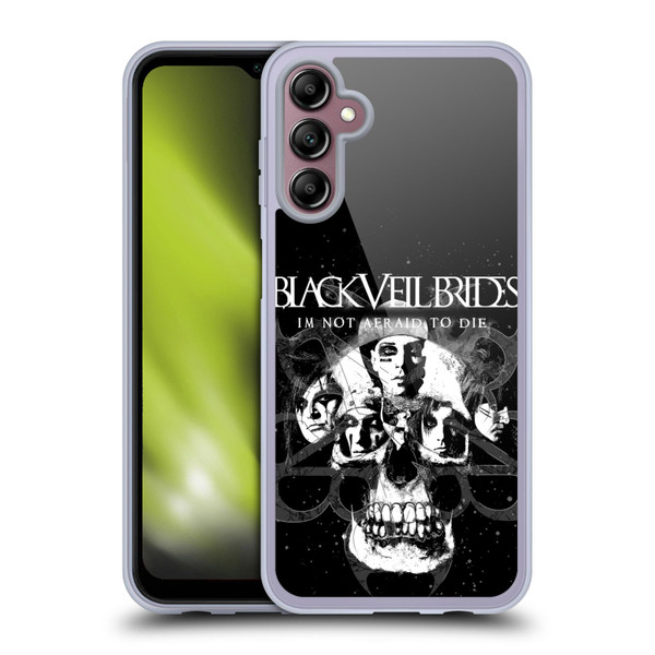 Black Veil Brides Band Art Skull Faces Soft Gel Case for Samsung Galaxy A14 5G