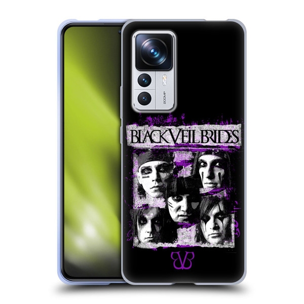 Black Veil Brides Band Art Grunge Faces Soft Gel Case for Xiaomi 12T Pro