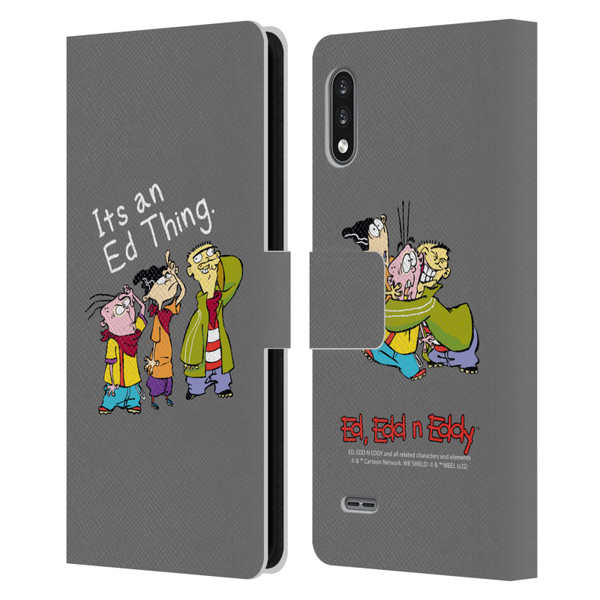 Ed, Edd, n Eddy Graphics It's An Ed Thing Leather Book Wallet Case Cover For LG K22