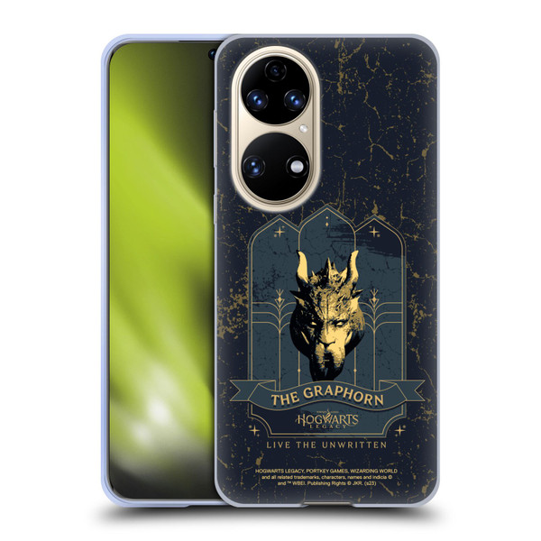 Hogwarts Legacy Graphics The Graphorn Soft Gel Case for Huawei P50