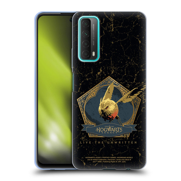 Hogwarts Legacy Graphics Golden Snidget Soft Gel Case for Huawei P Smart (2021)