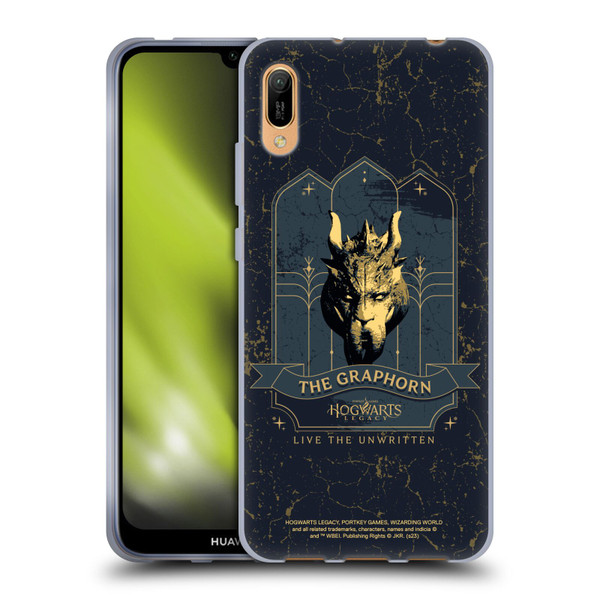 Hogwarts Legacy Graphics The Graphorn Soft Gel Case for Huawei Y6 Pro (2019)